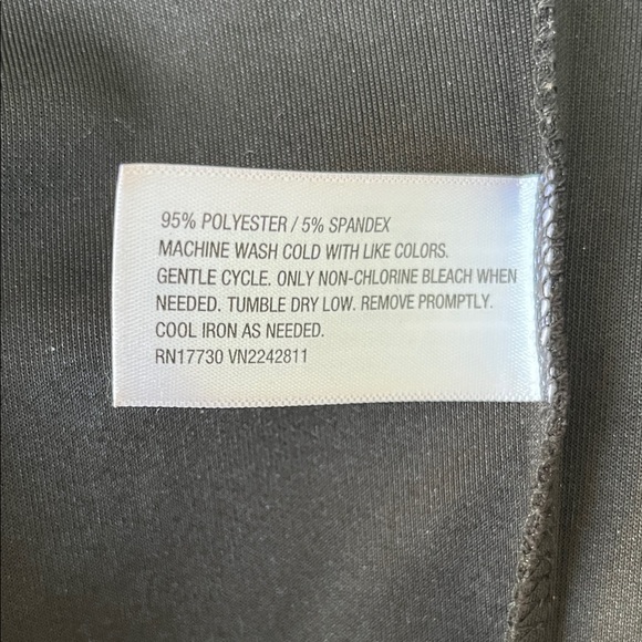 Xhilaration Black Tonal Leopard Print Skirt XL - Picture 5 of 5